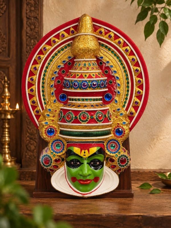 Fiber Kathakali Face- Big