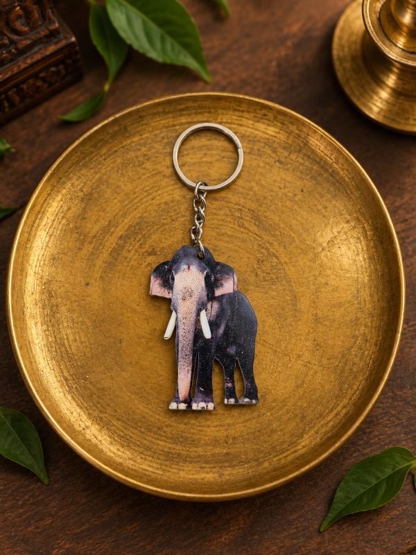 Puthuppally Kesavan Elephant keychain