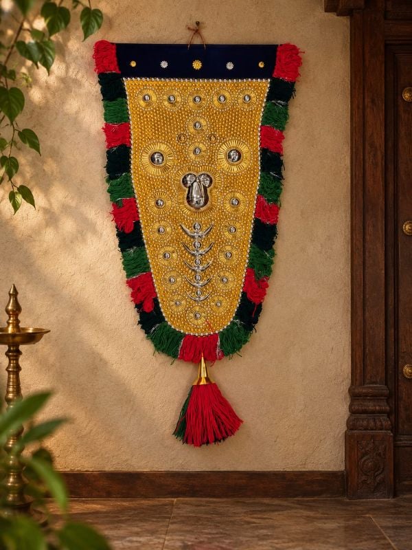 3.5 feet Traditional Netipattam (Elephant Caparison)