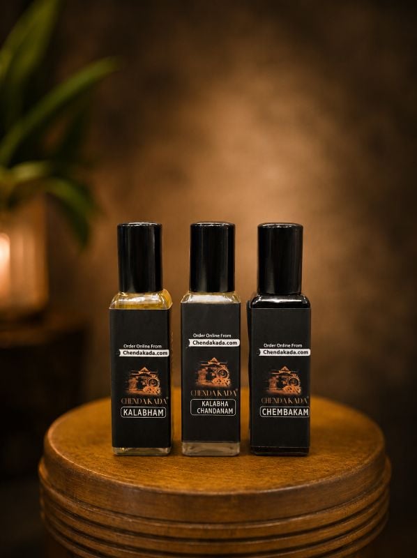 25ml Combo (Kalabham, Kalabhachandanam, Chembakam)