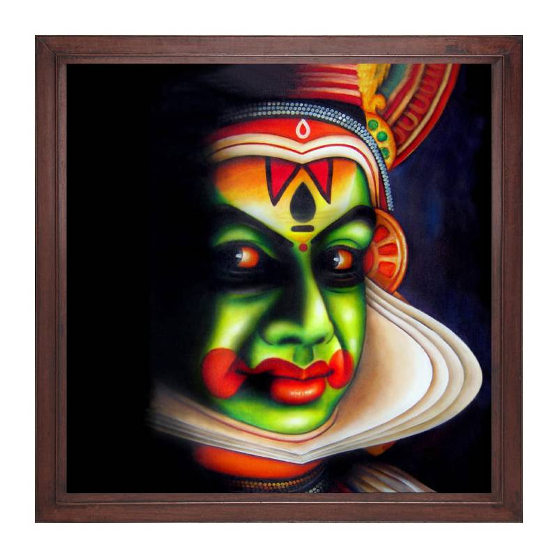 14*14 Kathakali Face