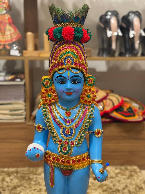 Blue Usha pooja krishna