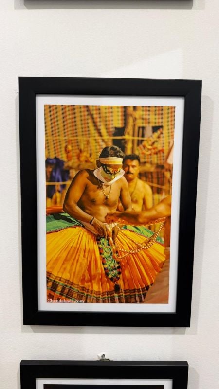 Kathakali Standing Photo Frame 16 x 11