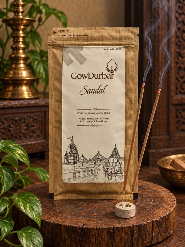 Sandal flavoured agarbatti for pooja