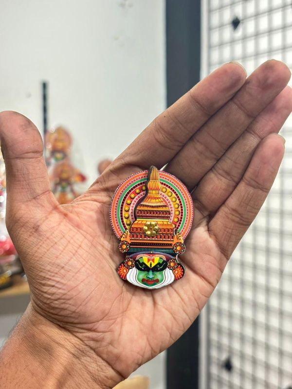 Kathakali Fridge magnet small model