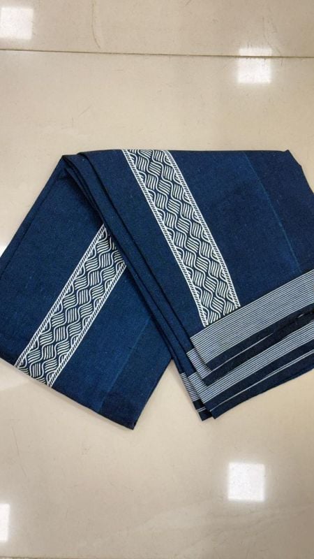 Blue Premium Mundu model 1