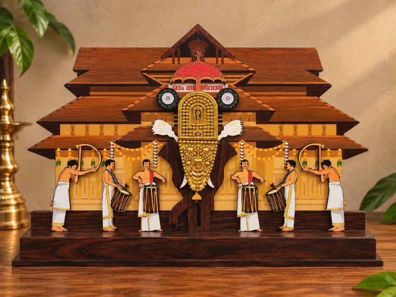 Thrissur pooram with melam