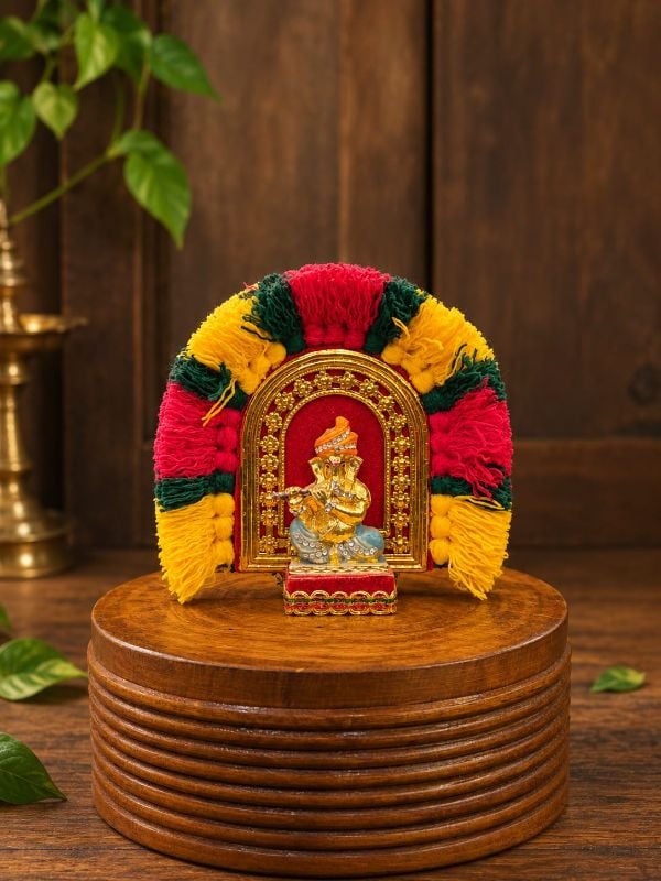 Ganesha Mini Kolam- Car dashboard