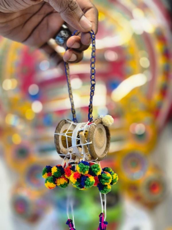 2 inch Kathakali padam idakka miniature