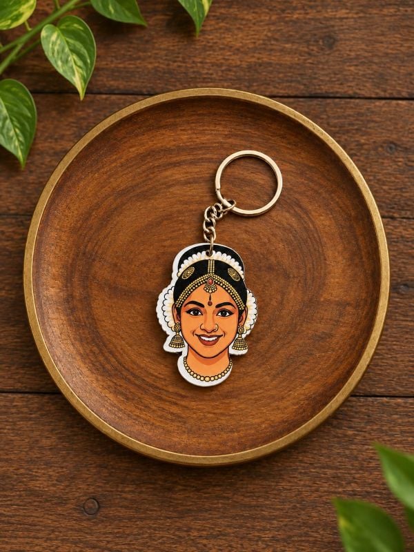 Dance Keychain model 2 (Dancer head)