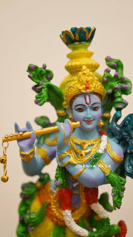 1.2 feet Green colour krishna