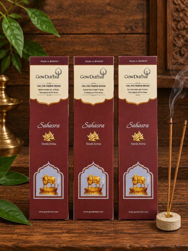 (3 pack) SAHASRA KEWDA AROMA AGARBATHI