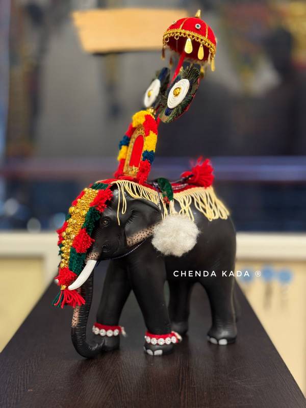 Elephant with Chamayam