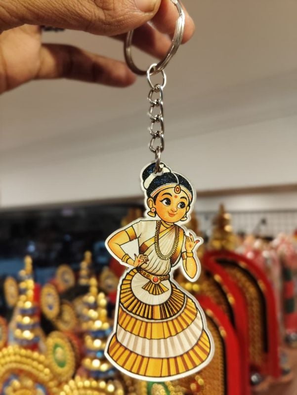 Mohiniyattam keychain