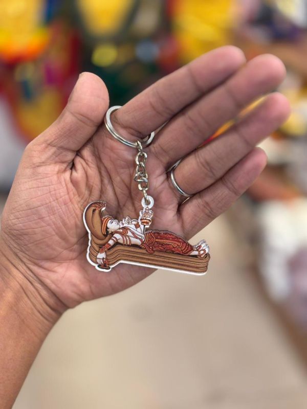 Padmanabhan Keychain Red