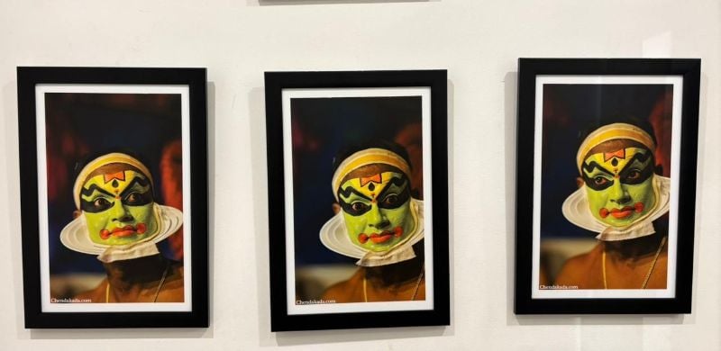 Kathakali pacha facial expression