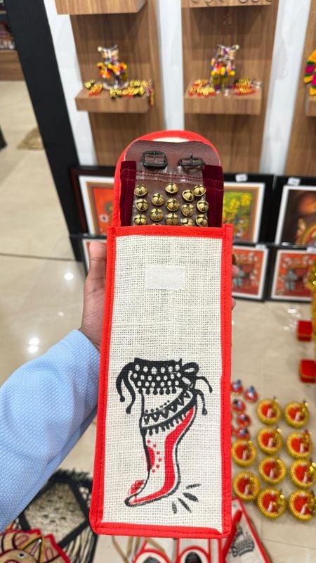 Maroon Five layer Light weight Chilanka Without Bag for classical dance