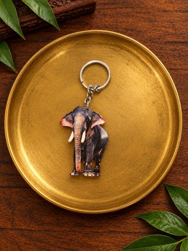 Chulliparambil Vishnu Sankar Elephant Keychain