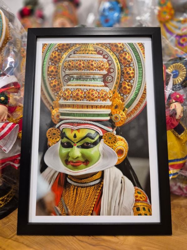 Small Kathakali Photo Frame model 1