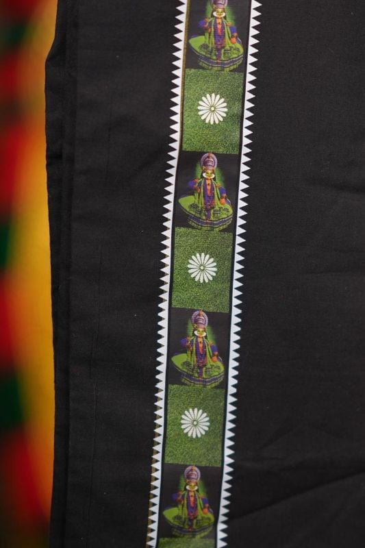 Black Kathakali Mundu Model 1