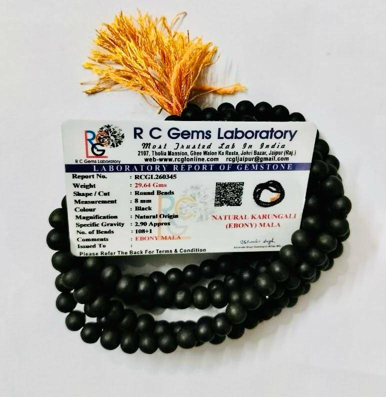 Karungali mala 6mm