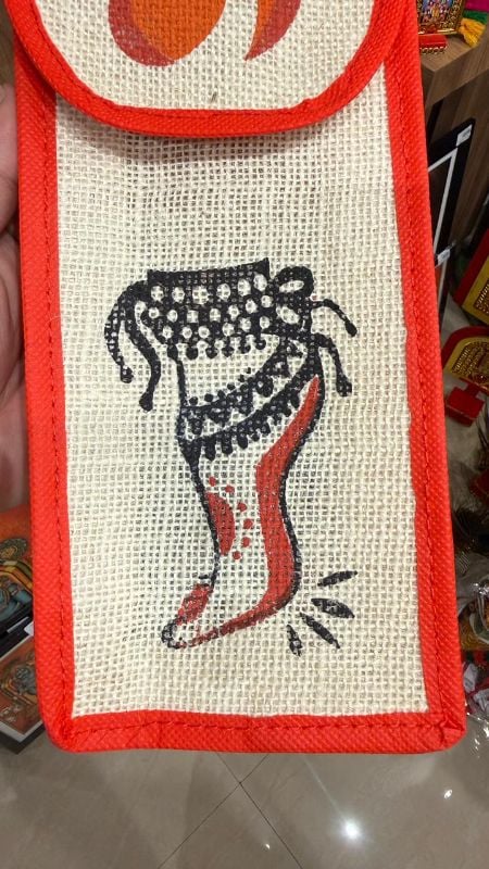 Red Chilanka bag premium with phone pouch