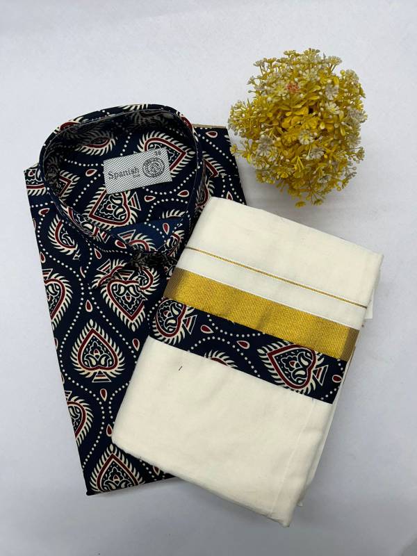 Onam combo Ajark printed model CK26 (29.A)