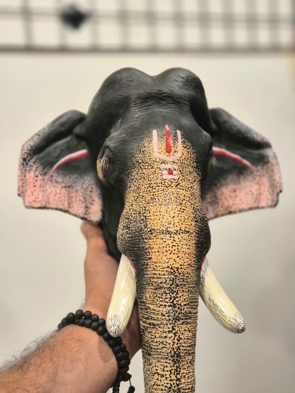 SMALL PAMBADI RAJAN WALL HANGING HEAD