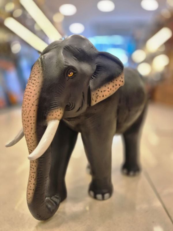 7 Inch Polymarble Elephant