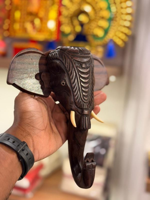 8 inch carved head