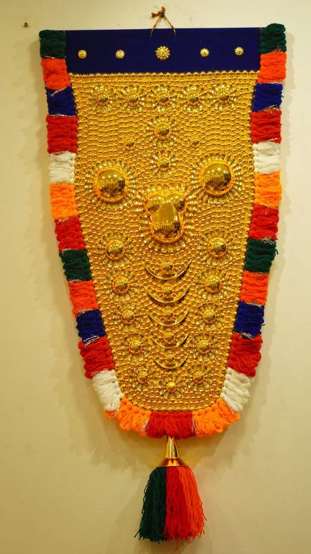 3.5 feet Traditional Netipattam (Elephant Caparison)