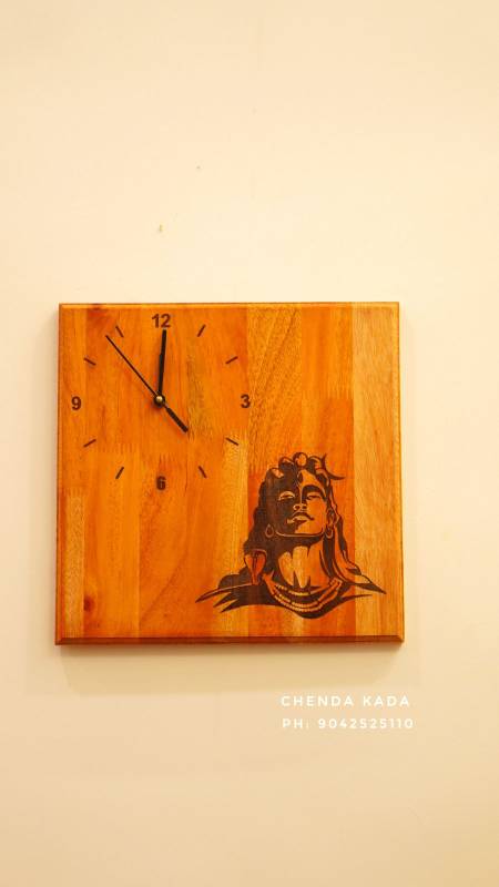 Aadiyogi- Wooden Clock