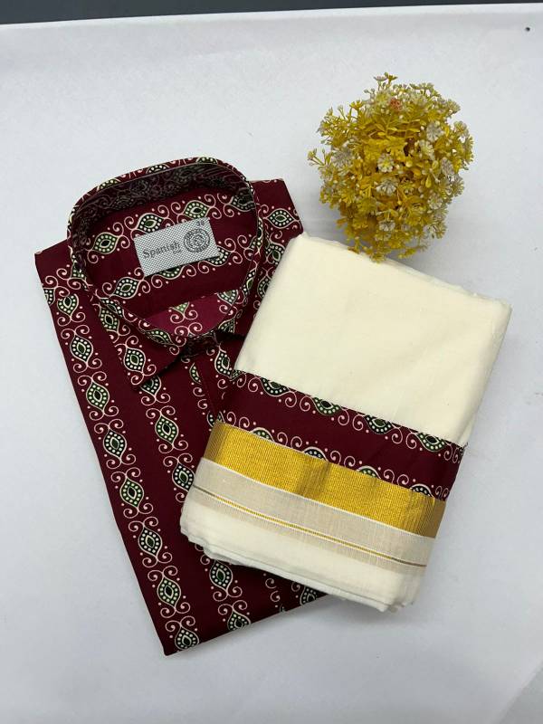 Onam combo Ajark printed model CK36 (23.D)