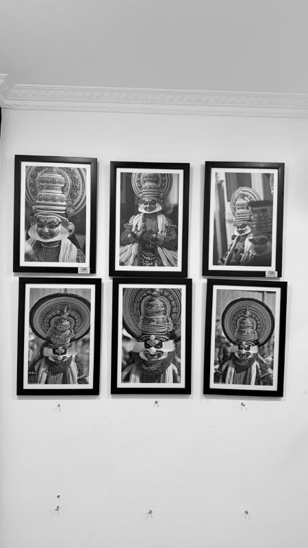 B & W Kathakali Six Frames Combo 1