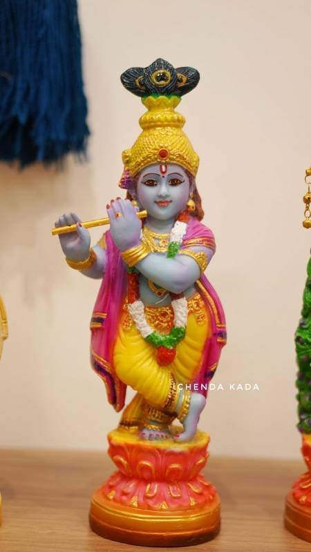 1 feet Cute blue krishna