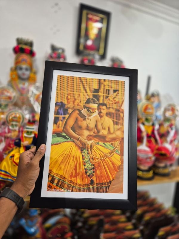 Kathakali Standing Photo Frame 16 x 11