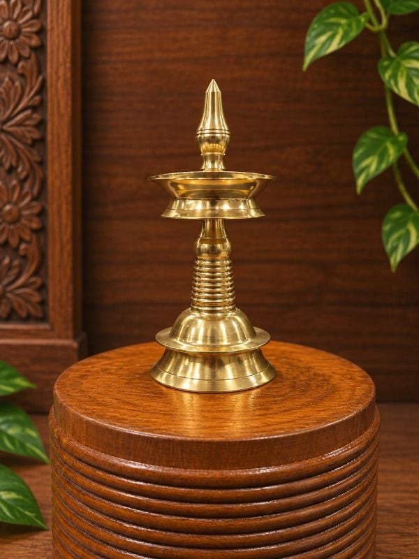 LAMP 5 Inch Brass