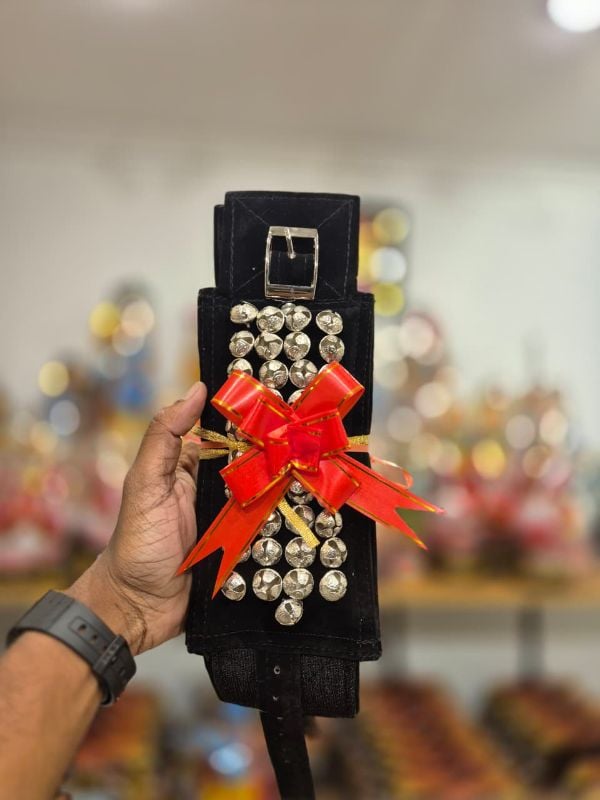 Black silver four layer chilanka