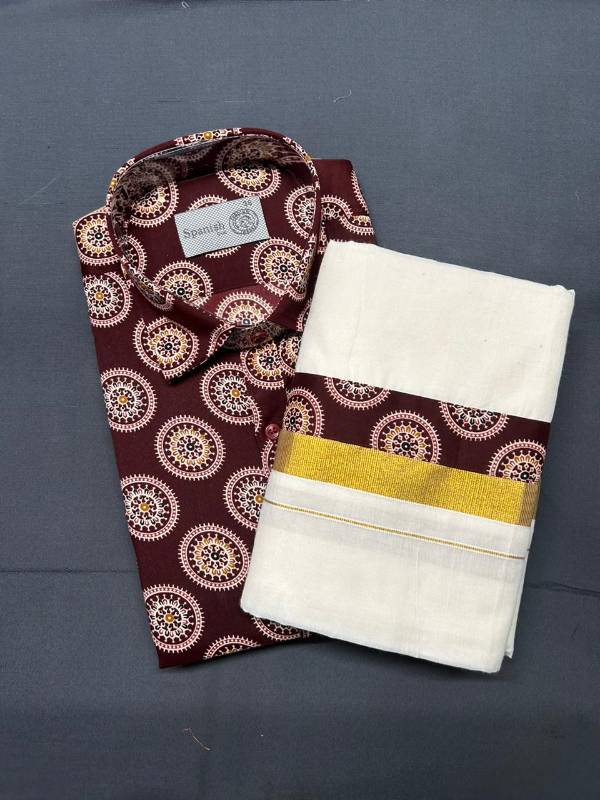 Onam combo Ajark printed model CK09 (27.C)
