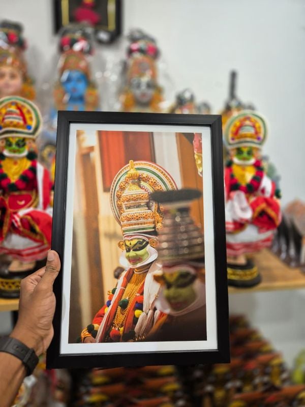 Small Kathakali Photo Frame Model 2