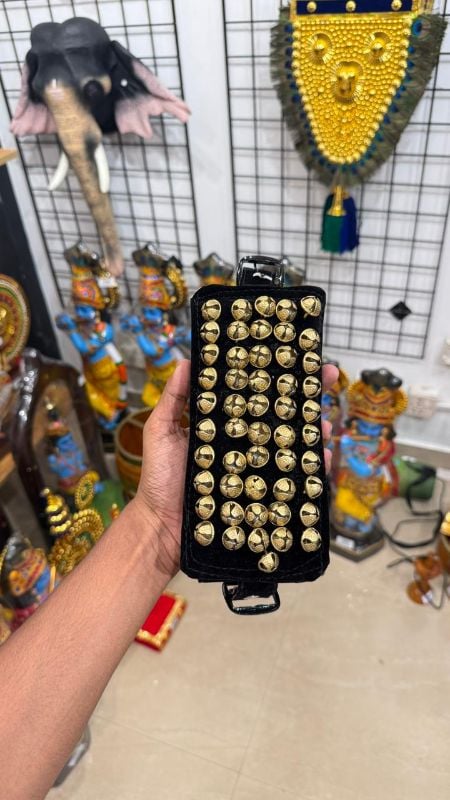 New Black Five layer Chilanka Without Bag for classical dance