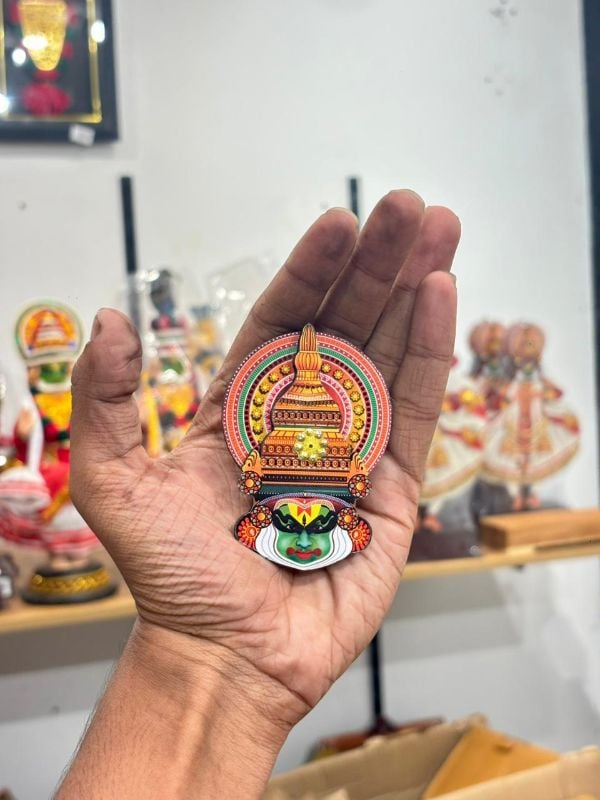 Kathakali Fridge magnet medium model