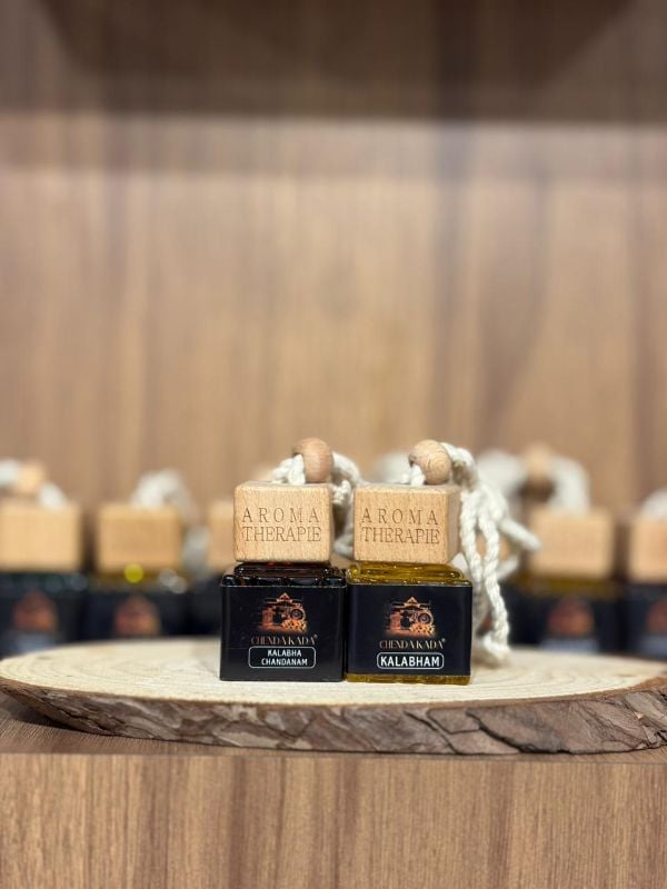 10ml Car Hanging Combo (Kalabha Chandanam and Kalabham)