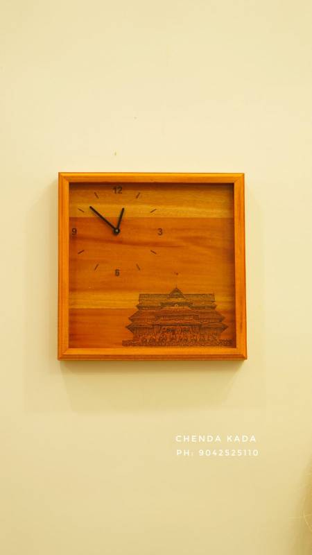 Thrissur Pooram- Wooden Clock