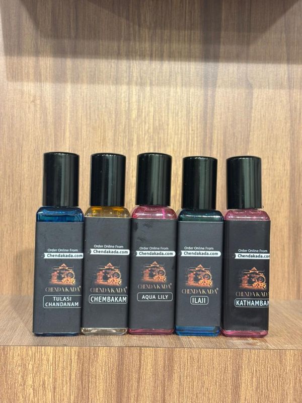 25ml Combo (Chembakam, Aqua Lilly, Kaithapoo, Ilanji, Tulasi chandanam)