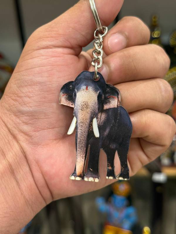 Puthuppally Kesavan Elephant keychain