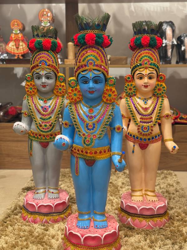 Blue Usha pooja krishna