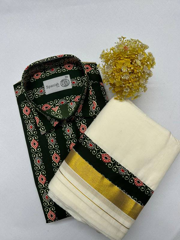 Onam combo Ajark printed model CK24 (23.C)