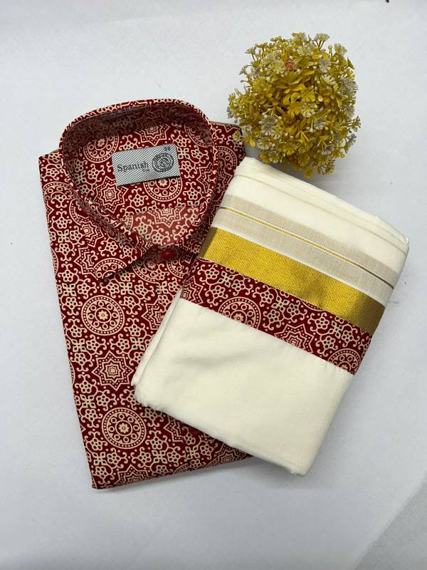 Onam combo Ajark printed model CK39 (28.D)