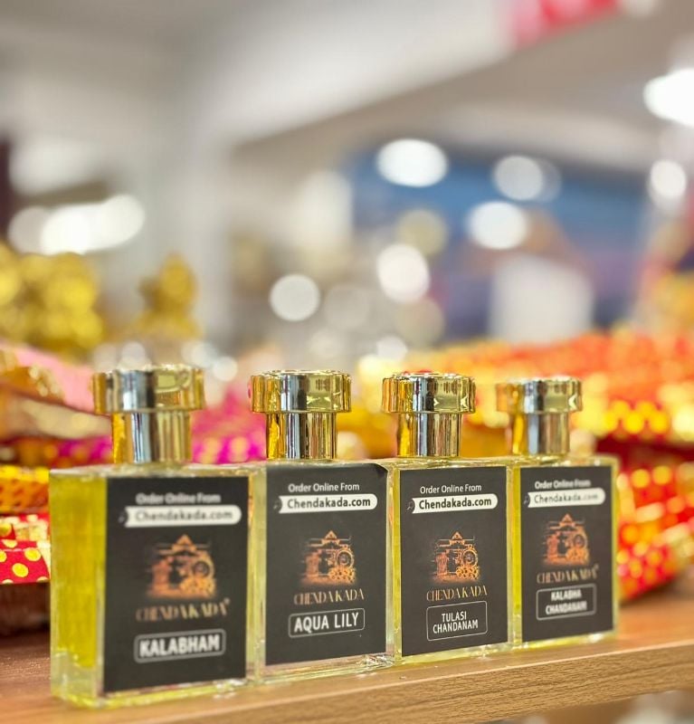 50ml Combo (Kalabham, Kalabhachandanam, Aqua Lilly, Tulasi chandanam)